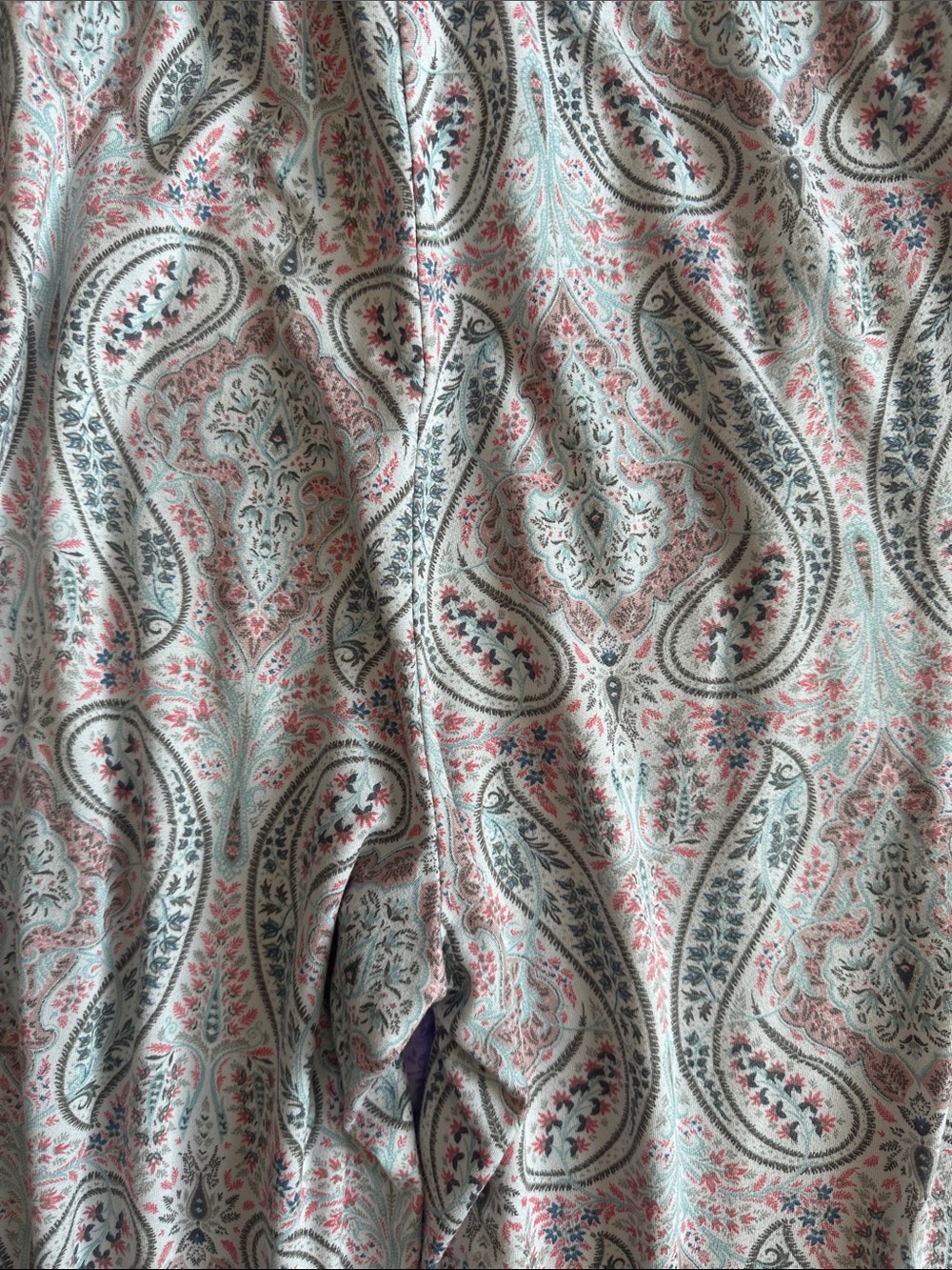 Echo Women’s Lightweight Paisley Pajama Set - Size Medium - Picture 12 of 13